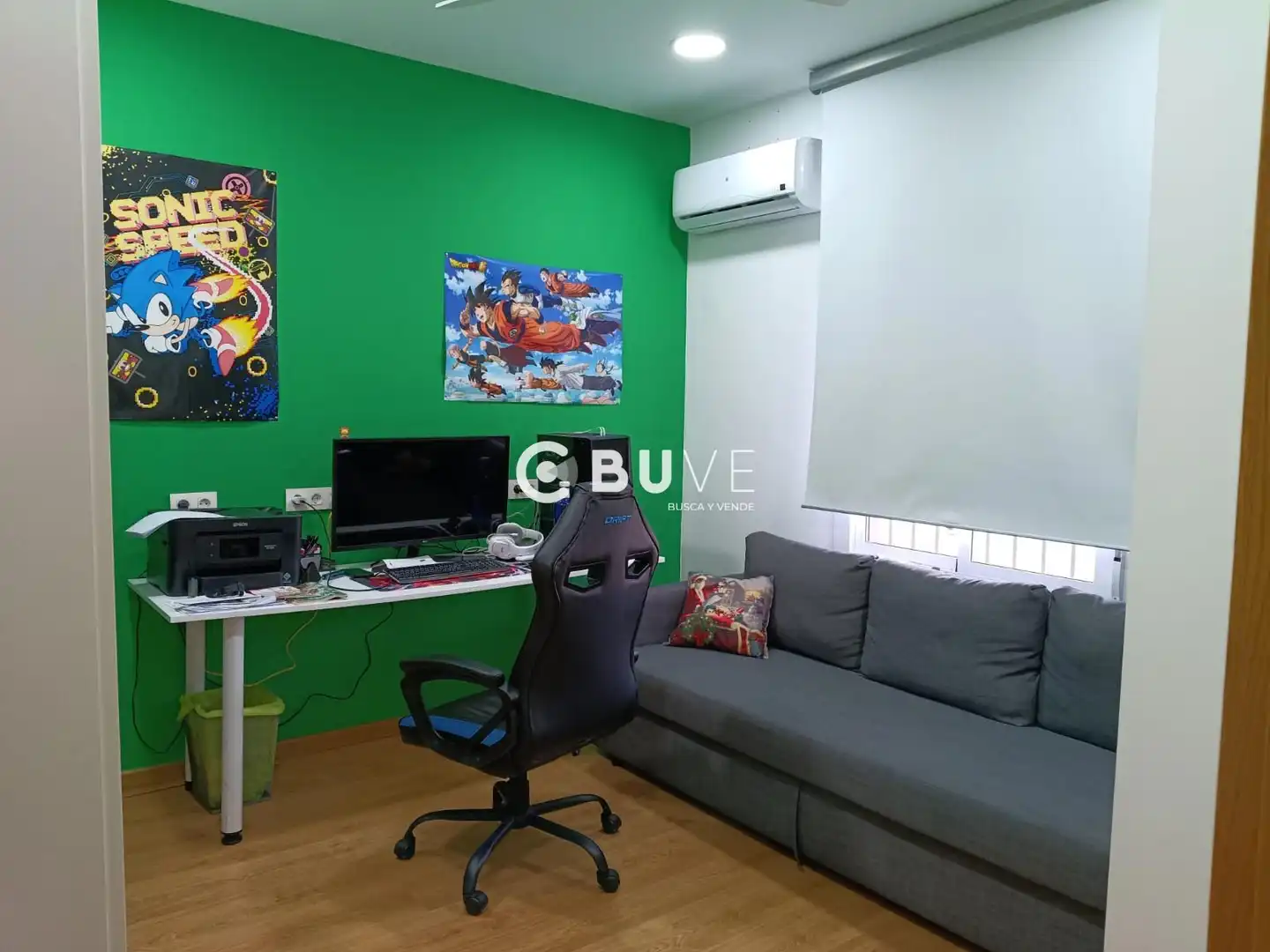 Living room of Houses for sale in Huévar del Aljarafe  with Air Conditioner, Heating and Terrace