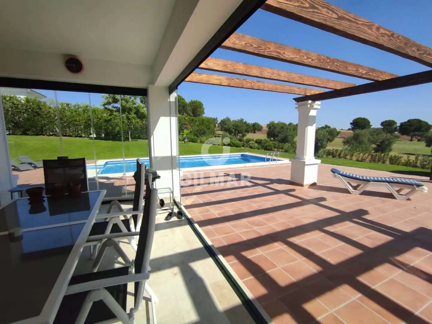 Jardín de Casa o chalet en venta en Arcos de la Frontera con Calefacción, Jardín privado y Piscina