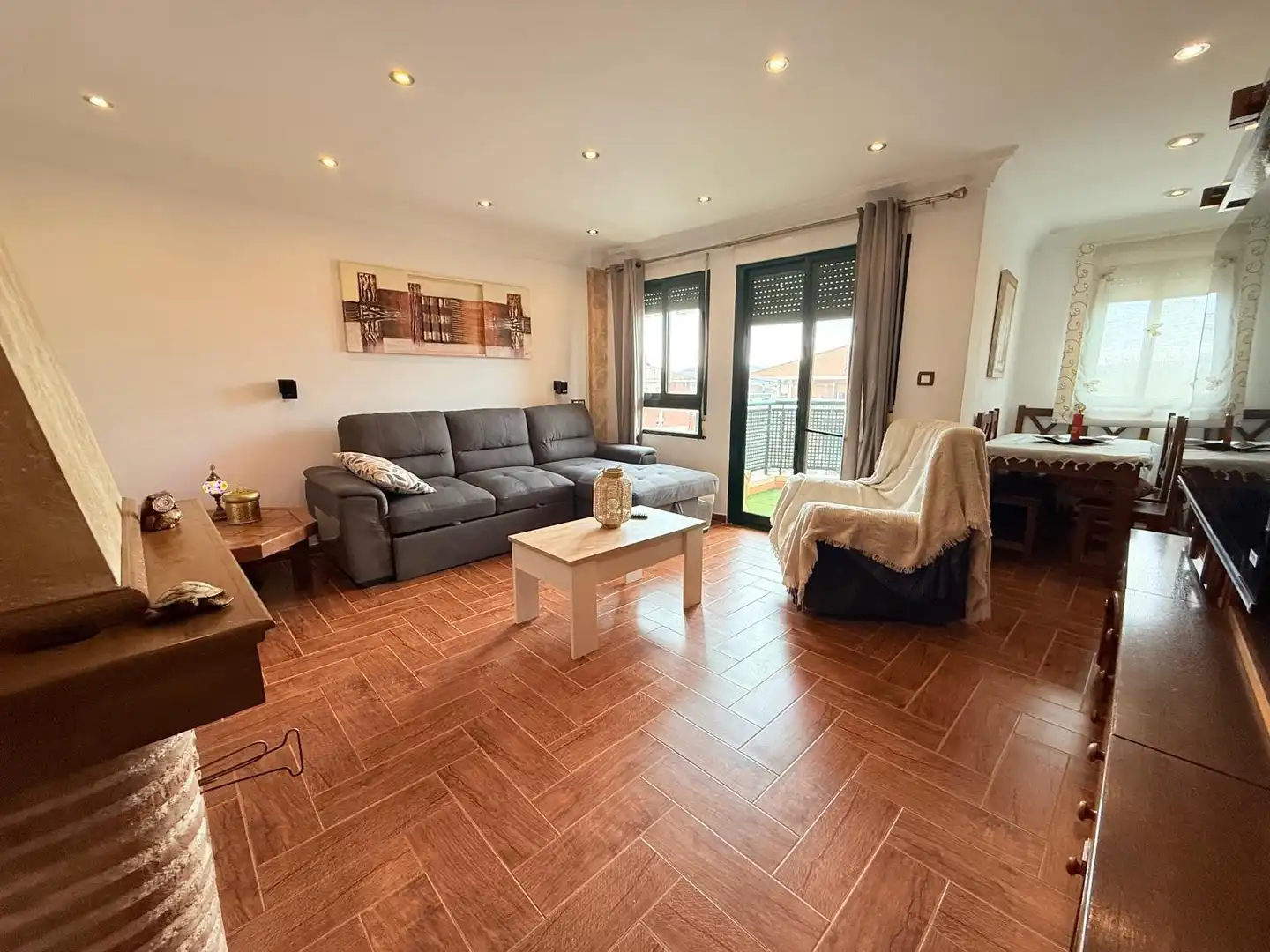Sala d'estar de Àtic en venda en Orihuela amb Aire condicionat, Terrassa i Balcó
