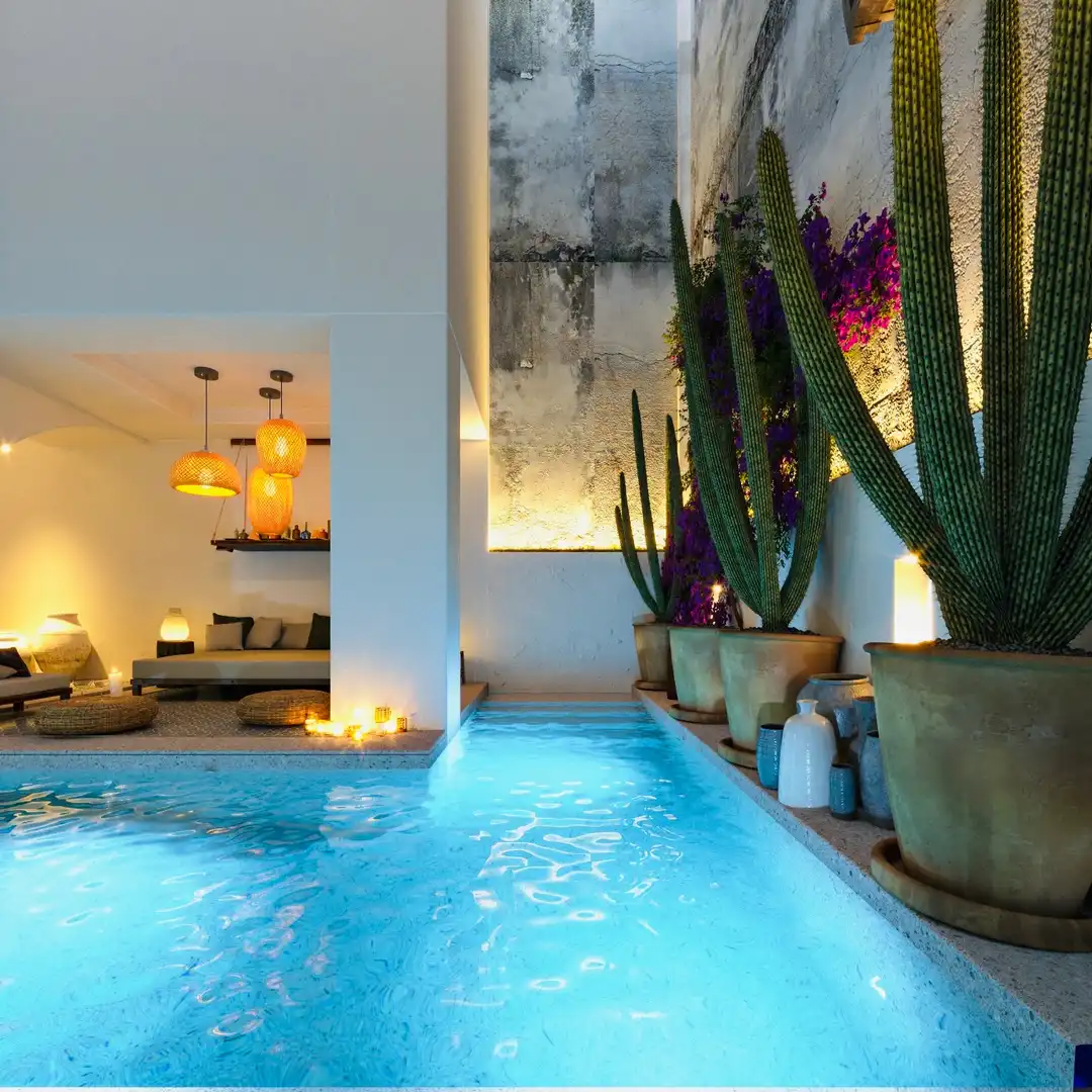 Piscina de Casa adosada en venta en Benissa con Jardín privado, Terraza y Trastero