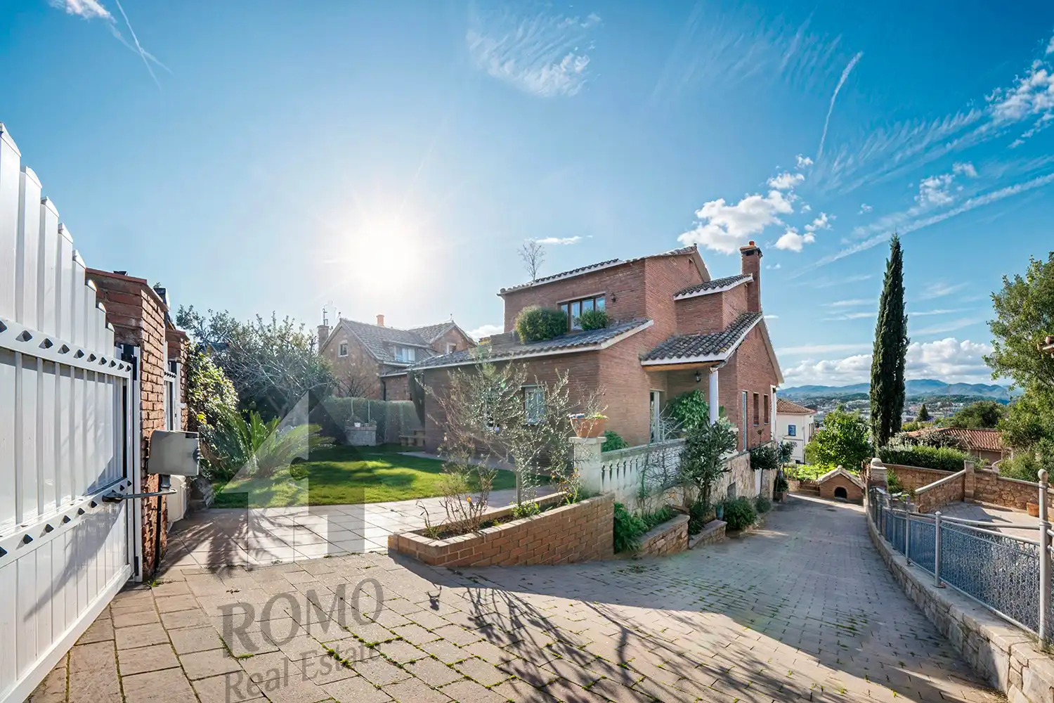 Vista exterior de Casa o chalet en venta en L'Ametlla del Vallès con Aire acondicionado, Calefacción y Jardín privado