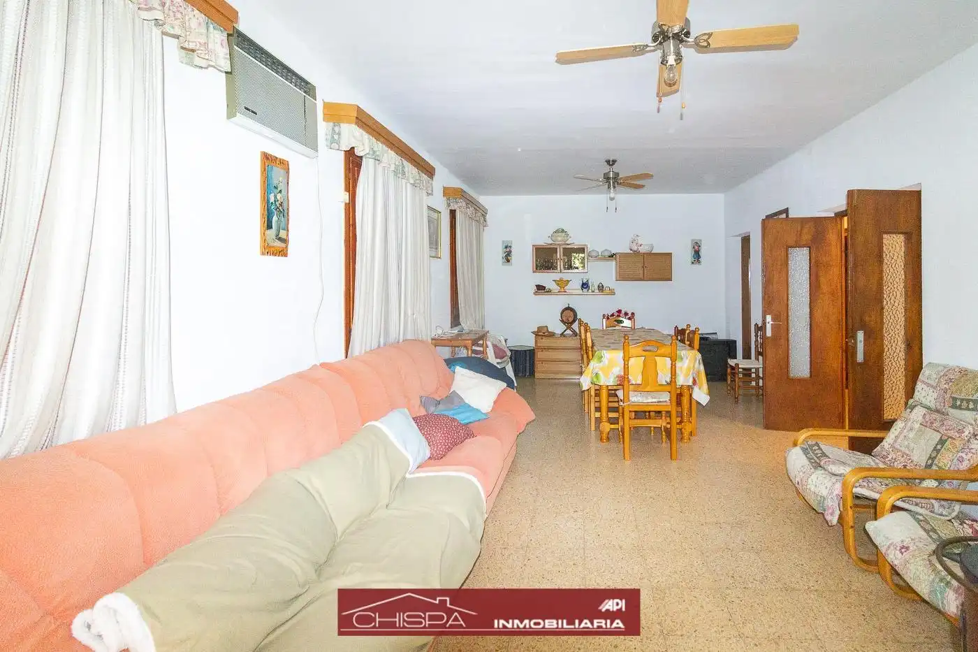 Sala de estar de Casa o chalet en venta en Serra con Aire acondicionado, Terraza y Trastero