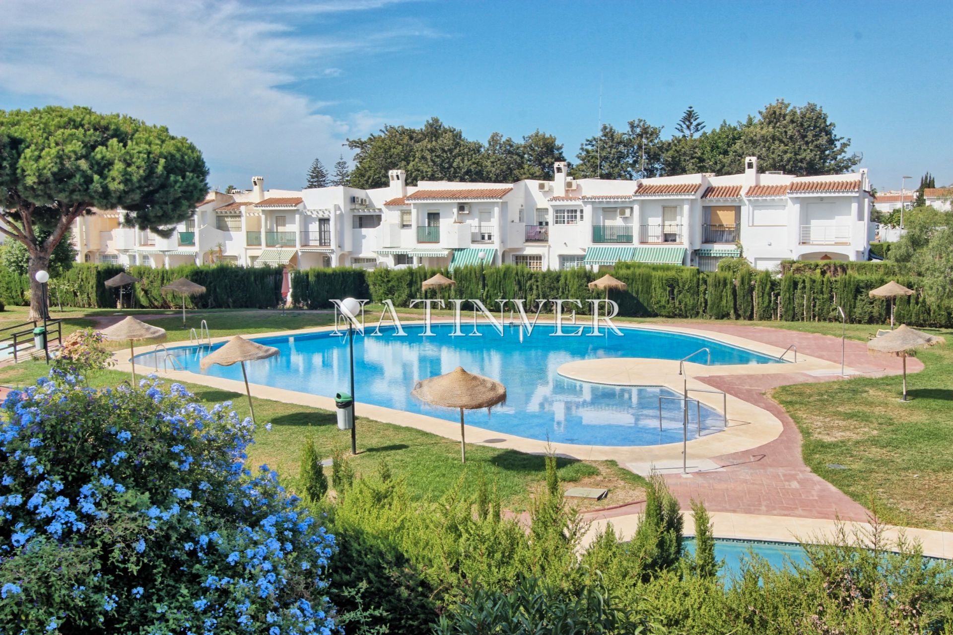 Jardí de Casa adosada en venda en Rincón de la Victoria amb Aire condicionat, Jardí privat i Terrassa
