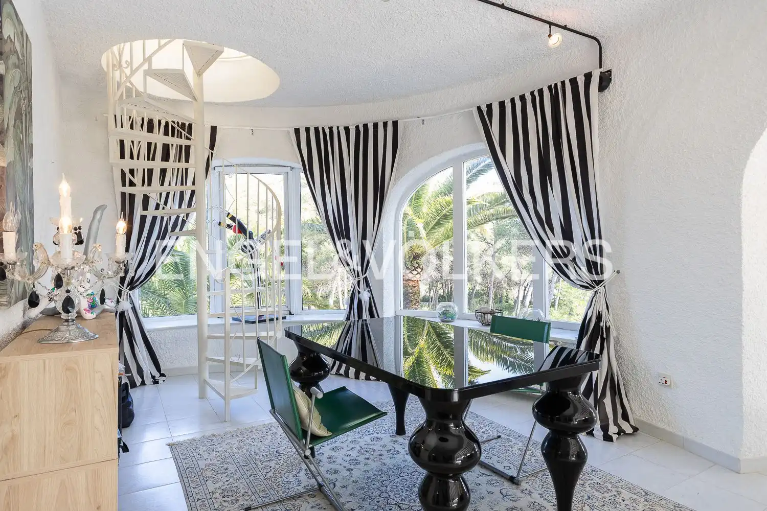 Dining room of Houses for sale in Jávea / Xàbia  with Air Conditioner, Heating and Private garden