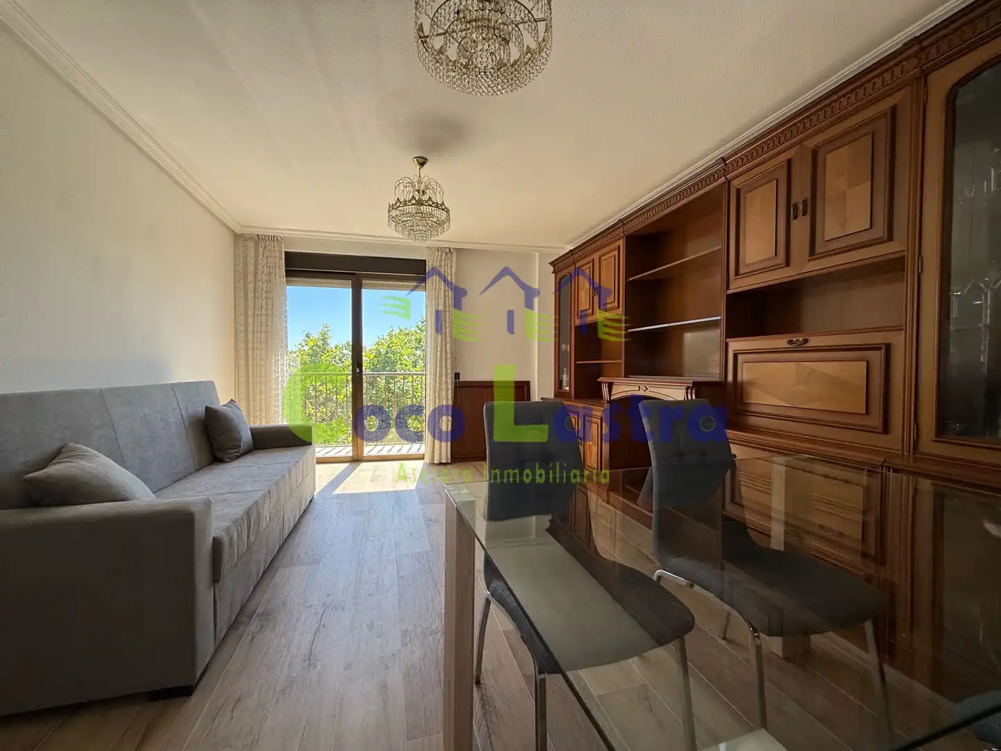 Living room of Flat for rent in Salamanca  with Heating, Furnished and Oven