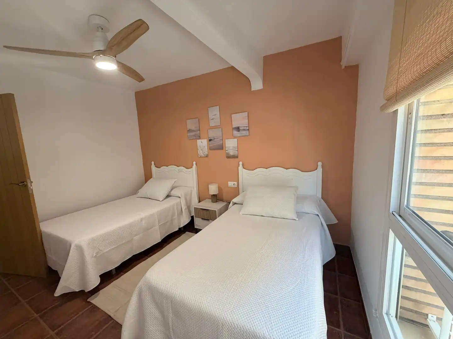 Schlafzimmer von Wohnung zur Miete in Águilas mit Klimaanlage, Möbliert und Balkon