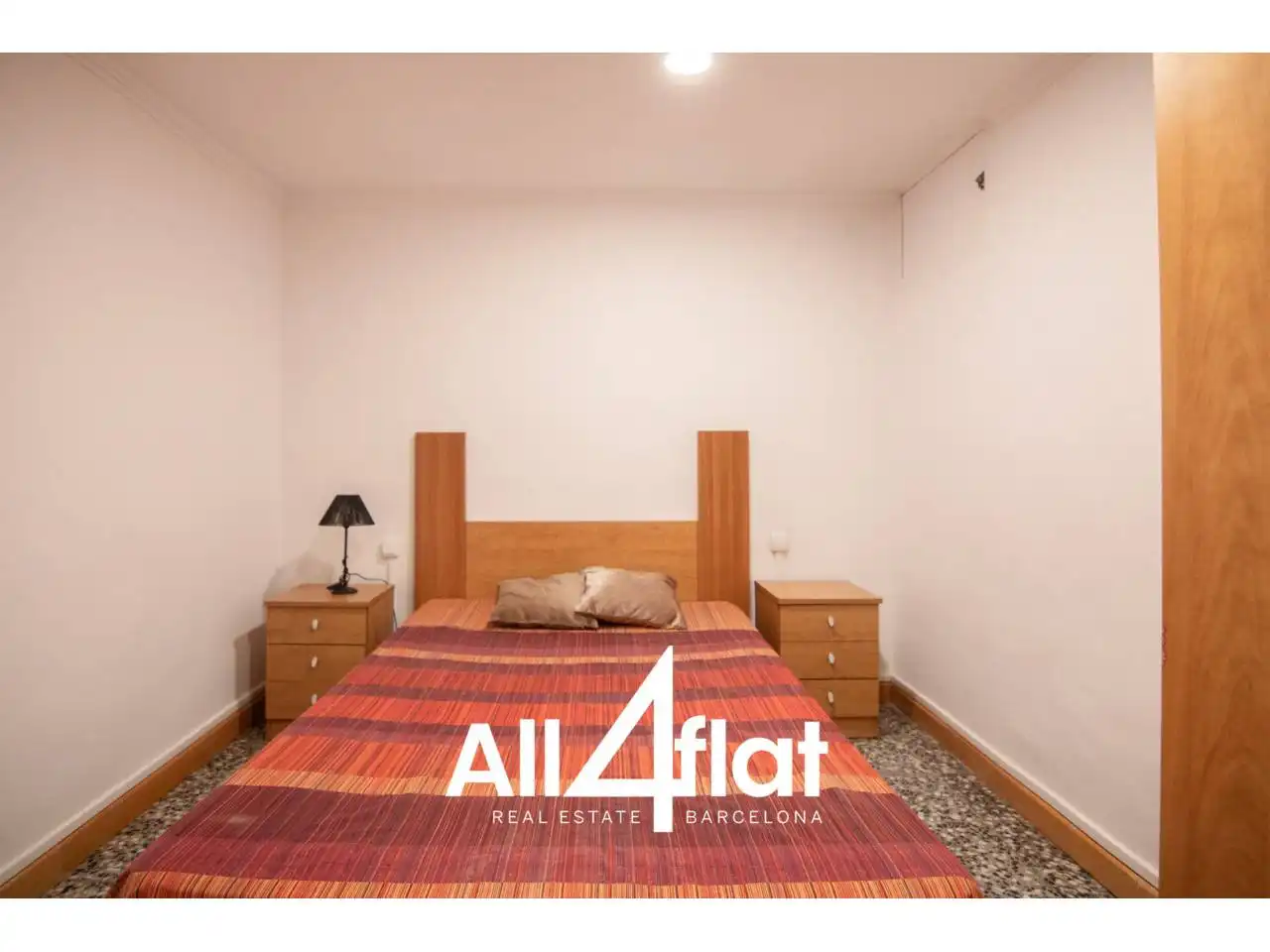 Bedroom of Flat for rent in Barcelona  with Air Conditioner, Heating and Furnished