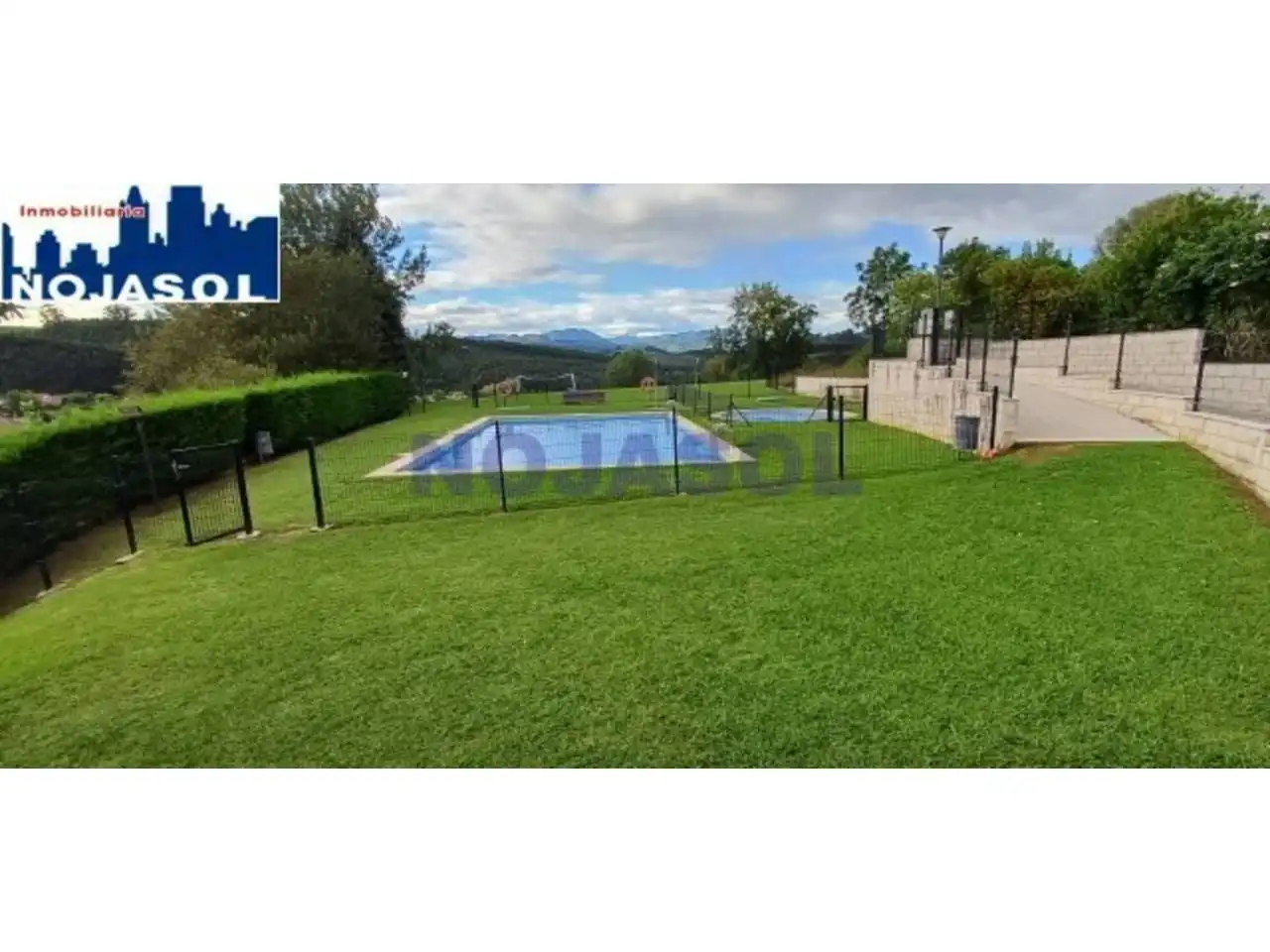 Swimming pool of Apartments for rent in Meruelo  with Heating, Parquet flooring and Terrace