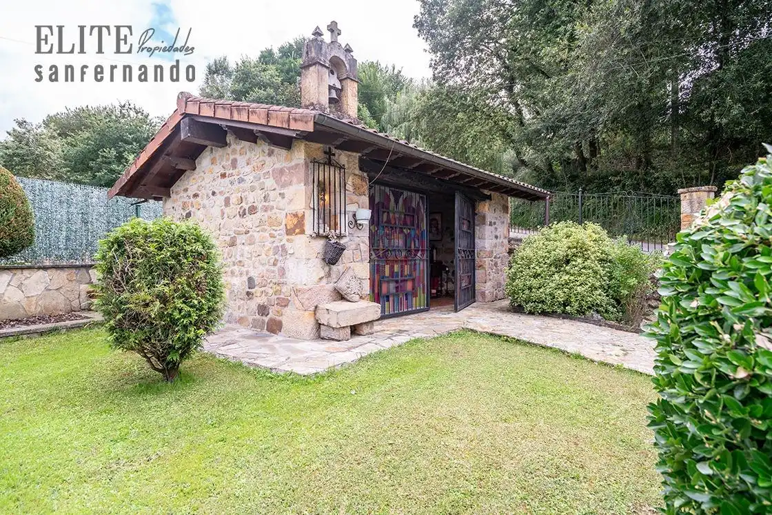 Jardín de Casa o chalet en venta en Santa María de Cayón con Calefacción, Jardín privado y Terraza
