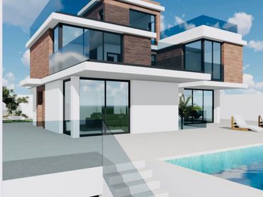 Villa con balcone in vendita a Golf Bahía