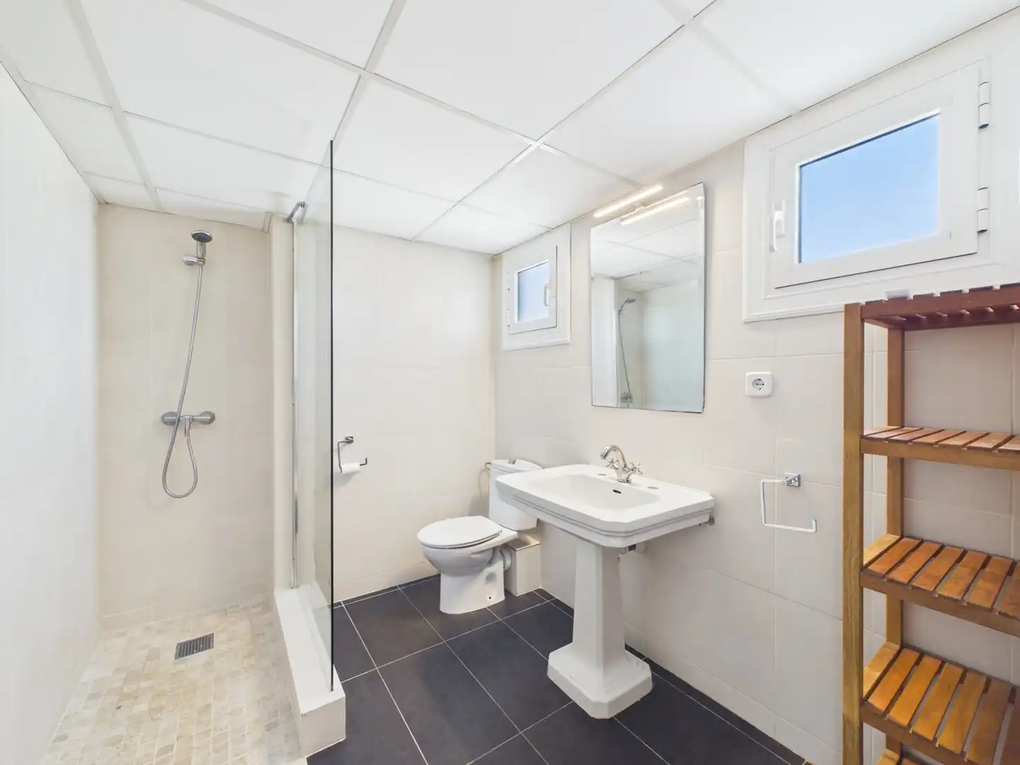 Bany de Apartament de lloguer en  Palma de Mallorca amb Aire condicionat