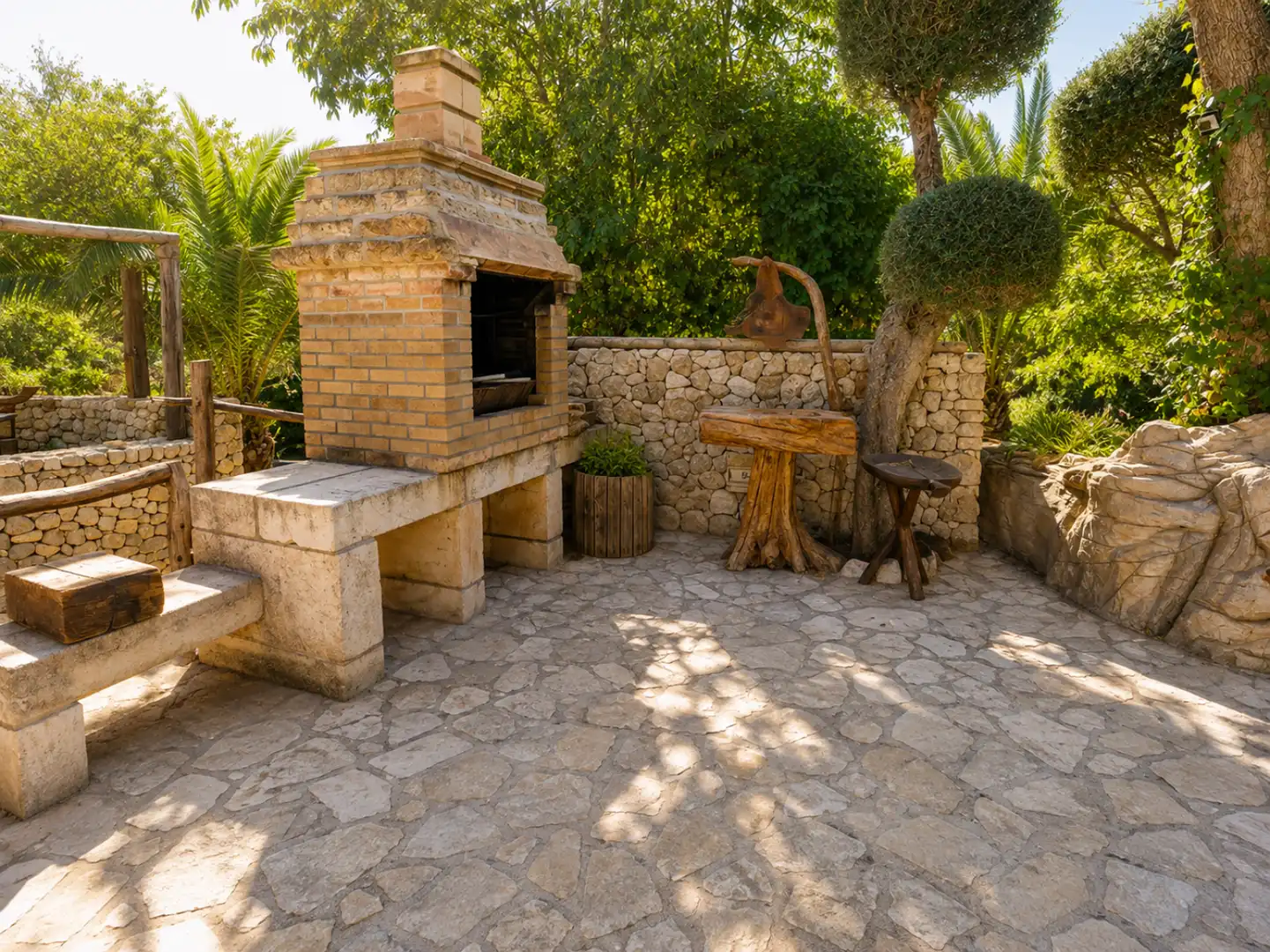 Terrasse von Haus oder Chalet zur Miete in Porreres mit Klimaanlage, Heizung und Terrasse
