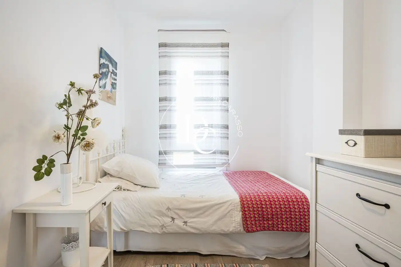 Schlafzimmer von Maisonette zum Verkauf in Sitges mit Klimaanlage, Heizung und Privatgarten