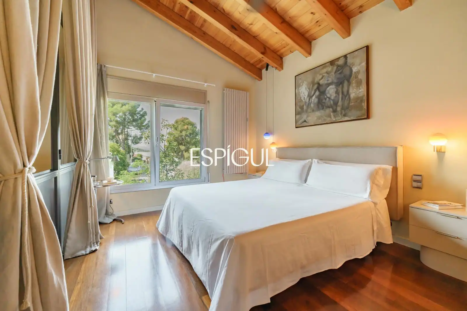 Habitación de Casa o chalet en venta en Molins de Rei con Aire acondicionado, Calefacción y Jardín privado