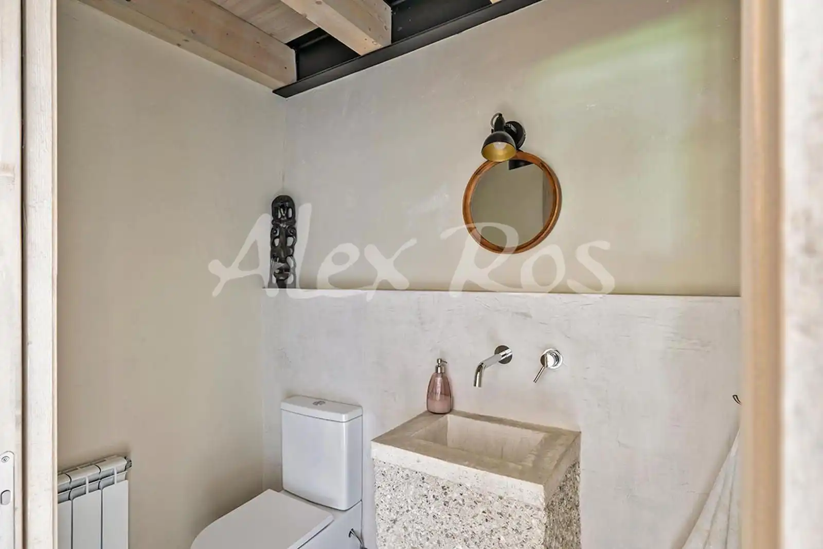 Baño de Casa o chalet en venta en Ger con Calefacción y Jardín privado