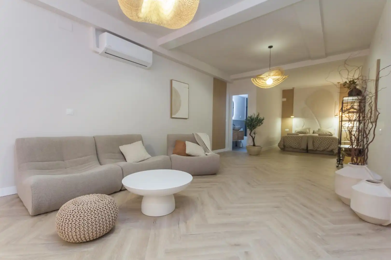 Living room of Apartments for sale in Málaga  with Air Conditioner and Furnished
