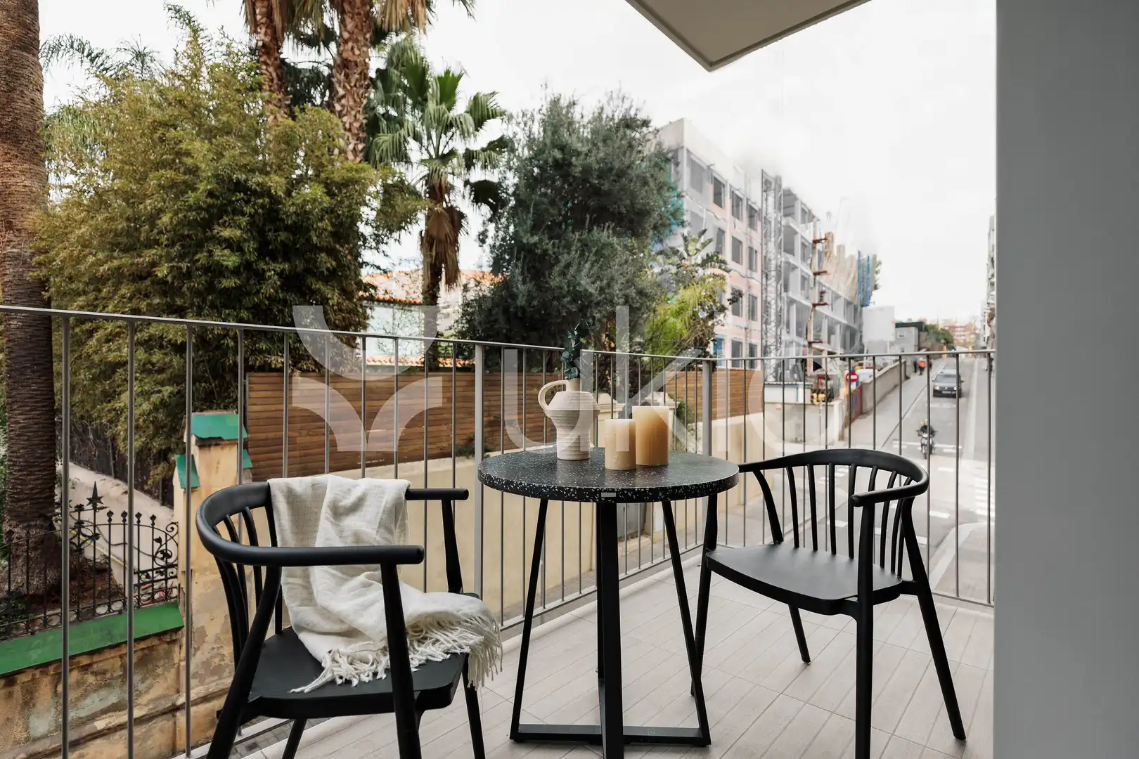 Terrassa de Apartament de lloguer en Barcelona amb Aire condicionat, Calefacció i Moblat