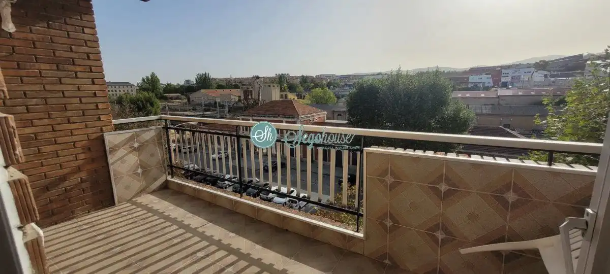 Exterior view of Flat for sale in Segovia  with Heating, Parquet flooring and Terrace