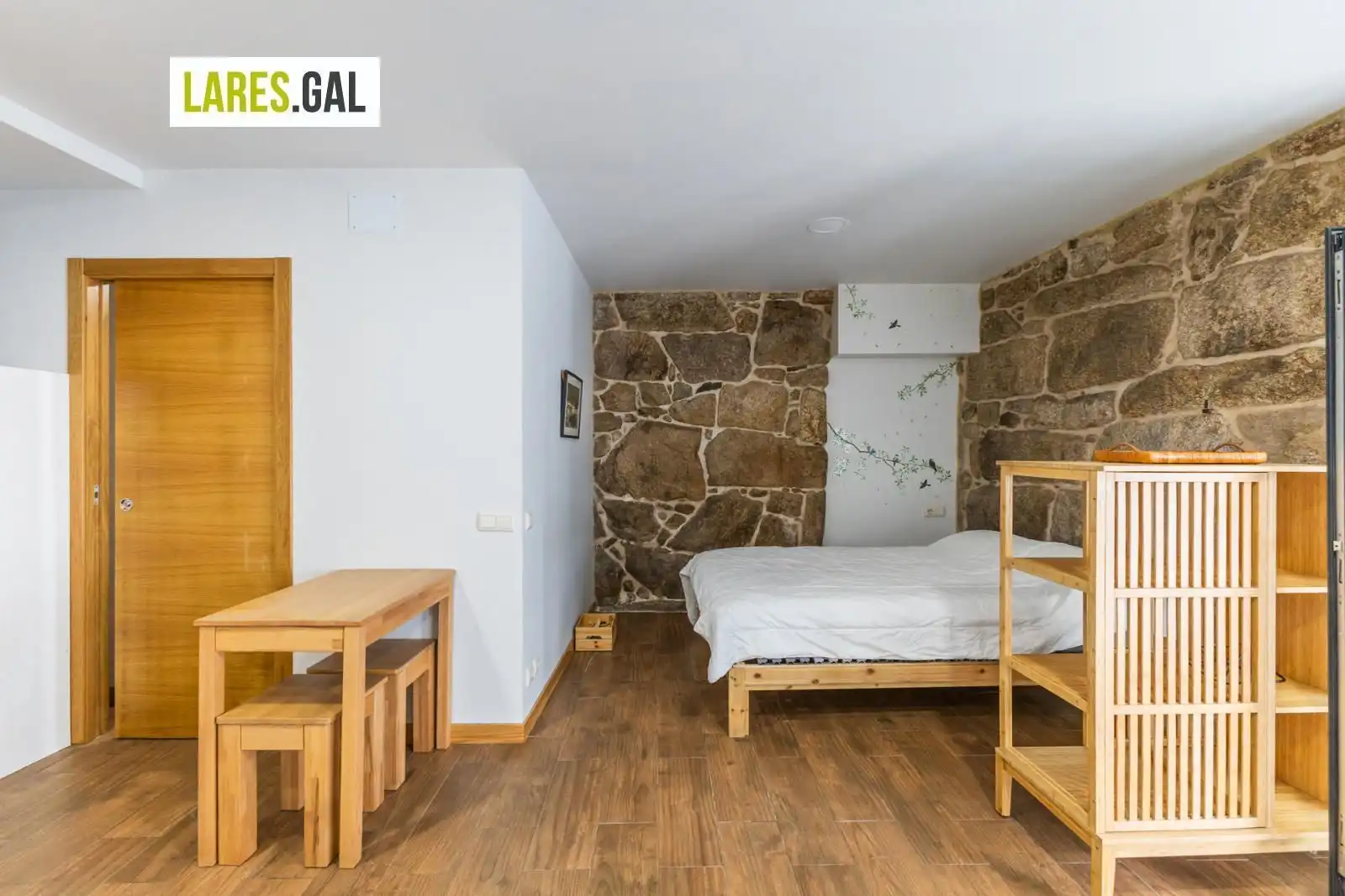 Habitación de Casa o chalet en venta en Cangas  con Calefacción, Amueblado y Horno
