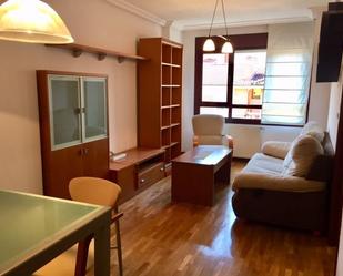 Sala d'estar de Dúplex de lloguer en Oviedo  amb Calefacció i Microones