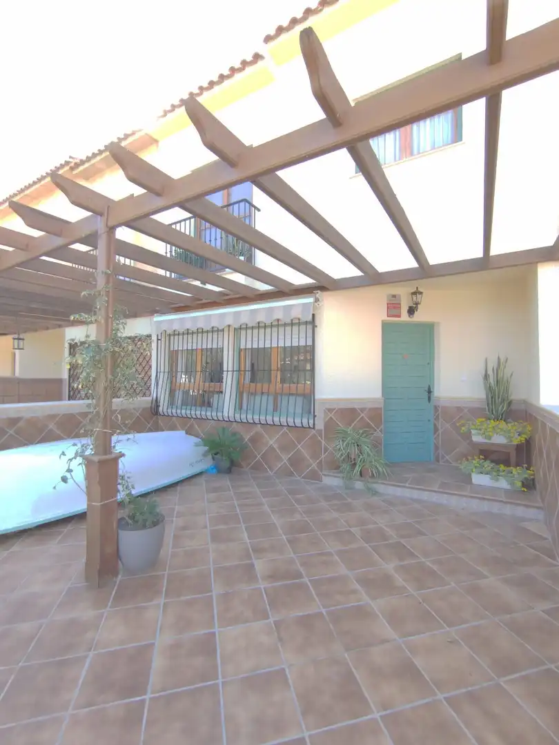 Terraza de Casa adosada de alquiler en Águilas con Aire acondicionado y Amueblado