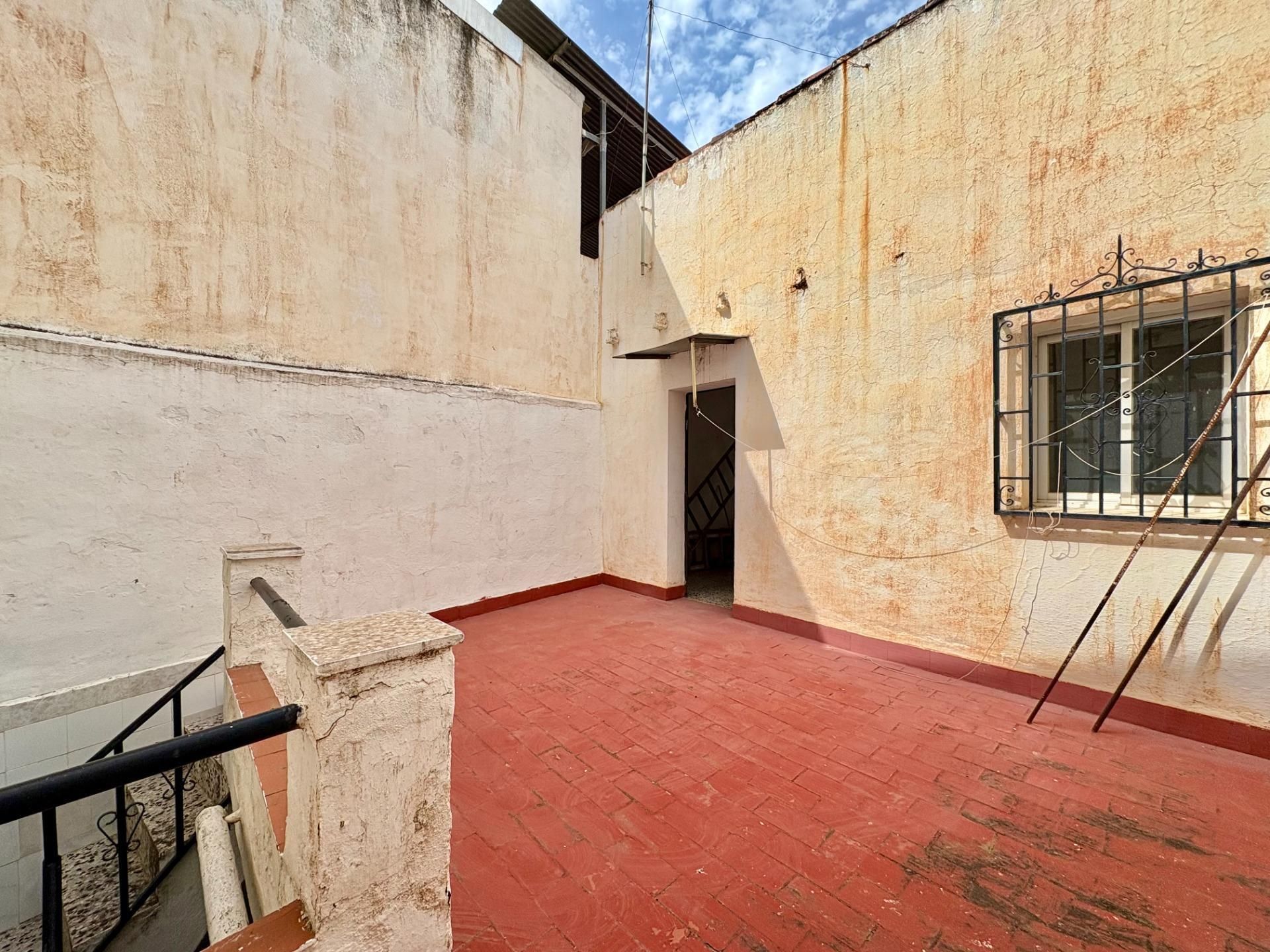 Vista exterior de Casa adosada en venda en Málaga Capital amb Terrassa