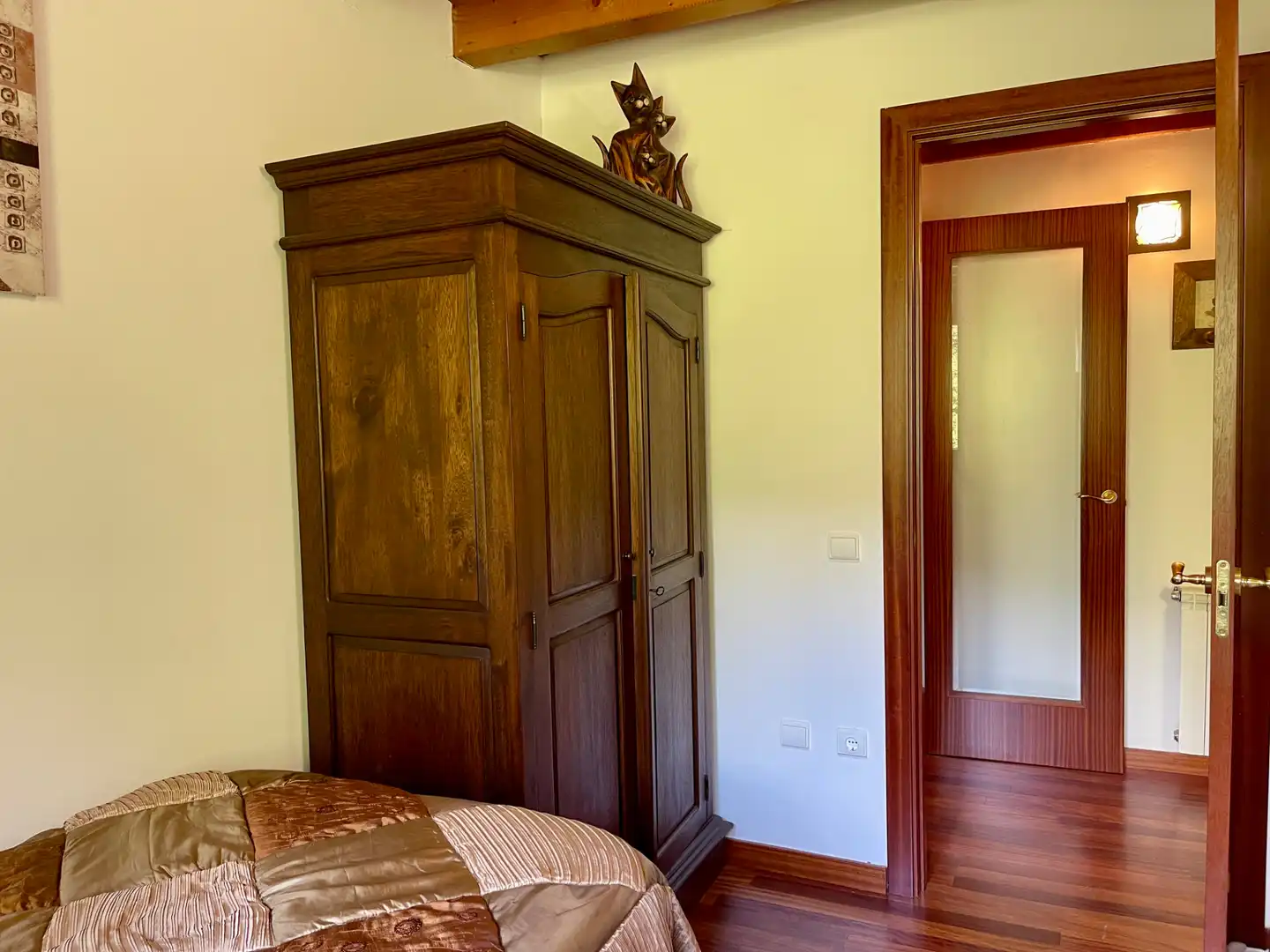 Bedroom of Duplexes for sale in Setcases  with Heating, Parquet flooring and Furnished