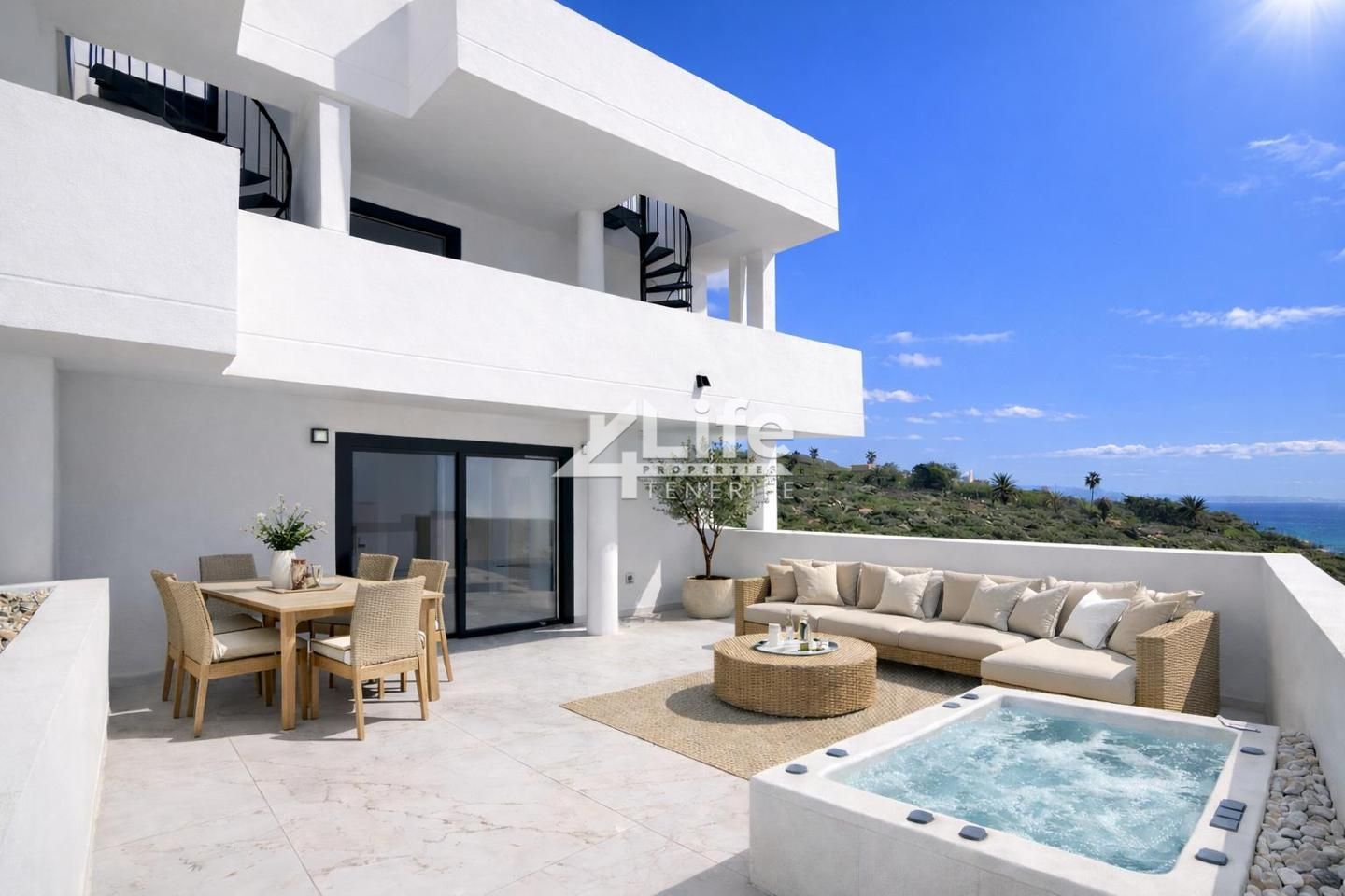 Exterior view of Duplex for sale in Adeje  with Air Conditioner, Terrace and Storage room