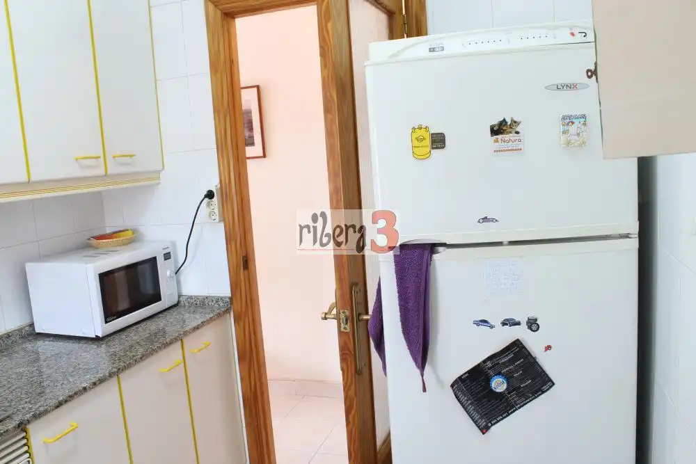 Küche von Wohnung zum Verkauf in San Javier mit Klimaanlage, Terrasse und Balkon