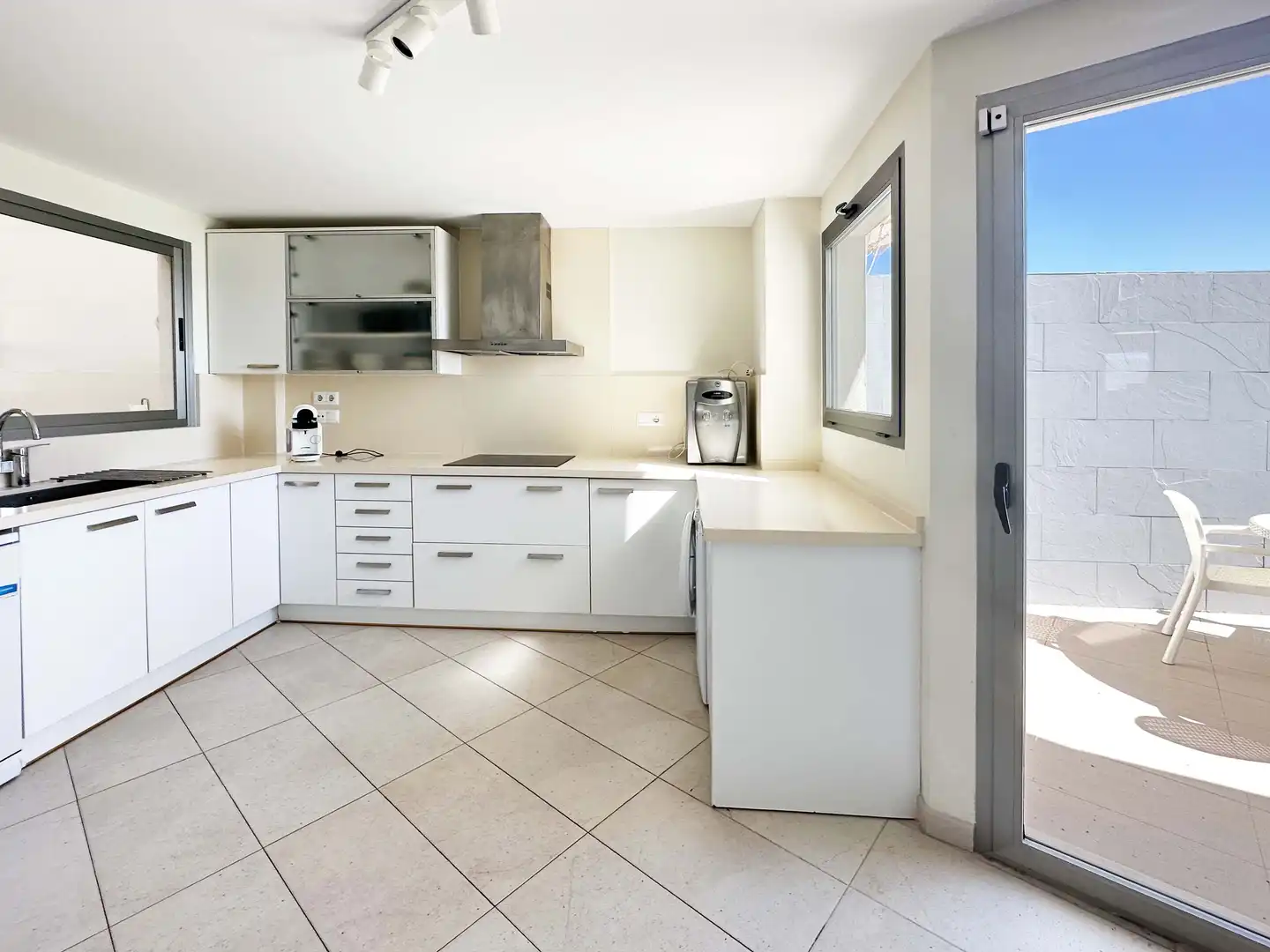 Kitchen of Houses for rent in Cullera  with Air Conditioner, Heating and Terrace