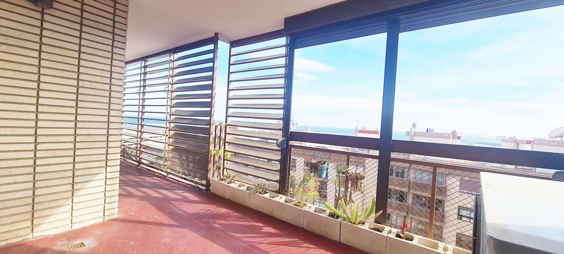 Terrassa de Pis de lloguer en Alicante / Alacant amb Aire condicionat, Calefacció i Terrassa