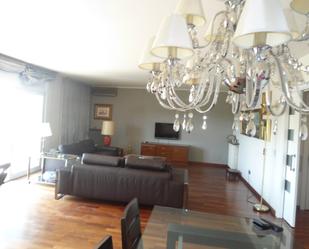 Living room of Flat for sale in  Lleida Capital  with Air Conditioner, Heating and Parquet flooring