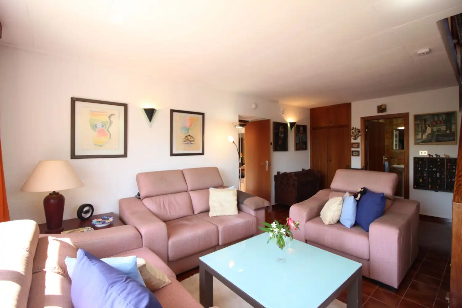 Sala de estar de Casa o chalet en venta en Almenara con Aire acondicionado, Calefacción y Jardín privado
