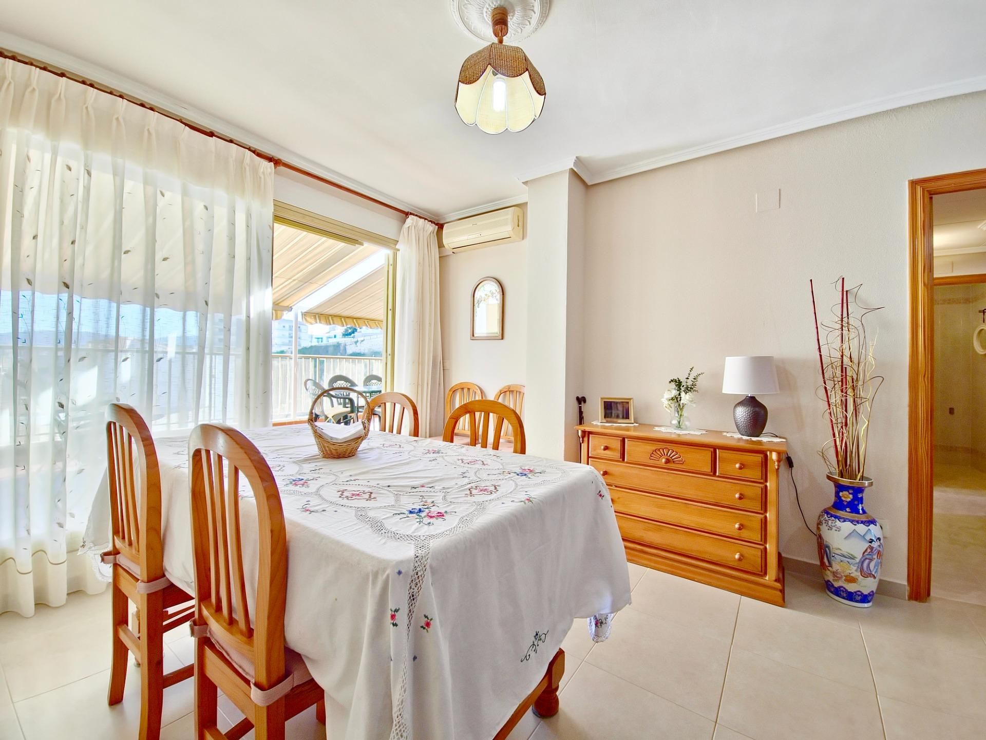 Dining room of Attic for sale in Cullera  with Air Conditioner, Heating and Parquet flooring