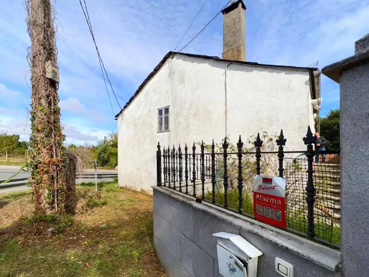 Vista exterior de Casa o chalet en venta en Lugo con Calefacción, Trastero y Amueblado