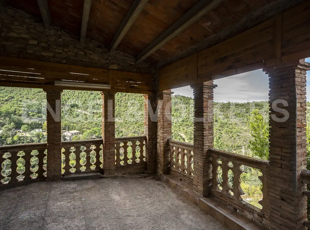 Terrassa de Casa o xalet en venda en Marganell amb Aire condicionat, Calefacció i Jardí privat
