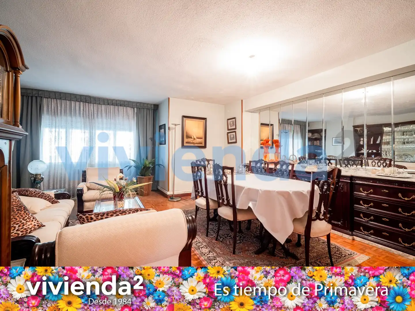 Comedor de Piso en venta en  Madrid Capital con Aire acondicionado, Calefacción y Terraza