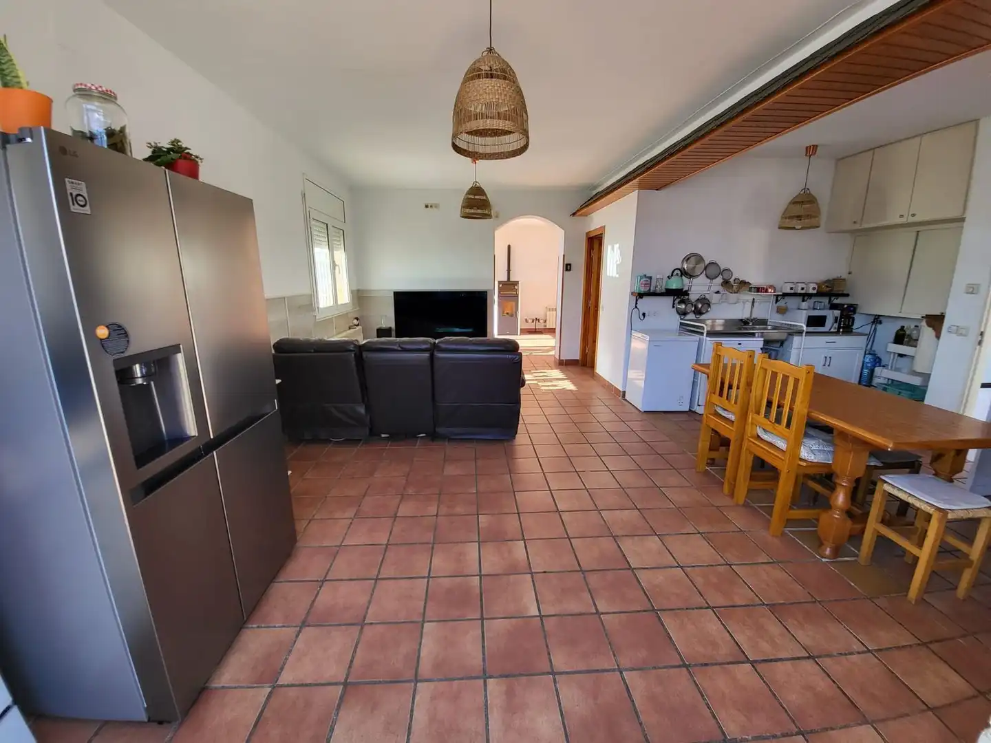 Cuina de Casa o xalet en venda en Vidreres amb Jardí privat, Terrassa i Balcó