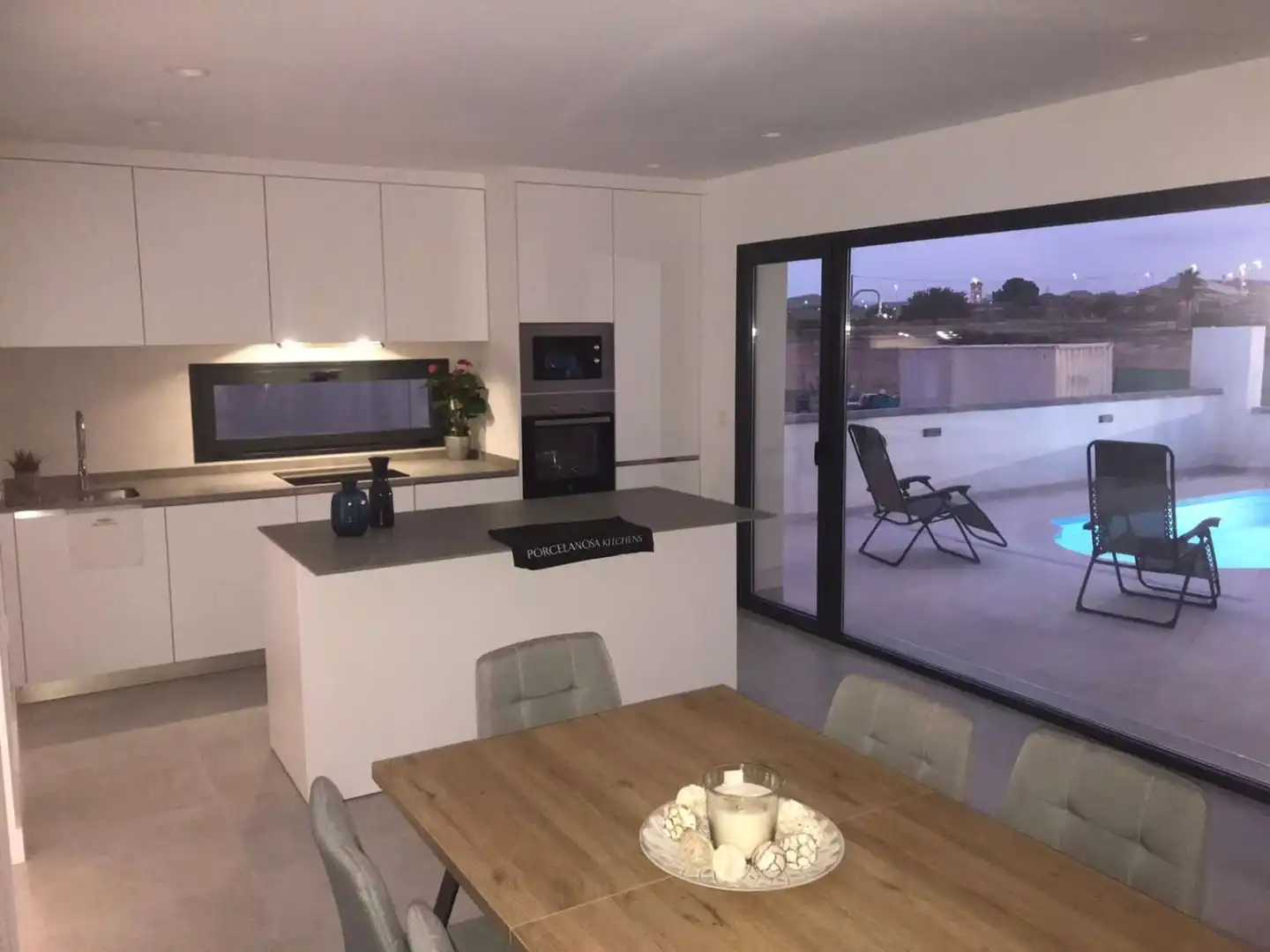 Cocina de Dúplex en venta en Fuente Álamo de Murcia con Terraza