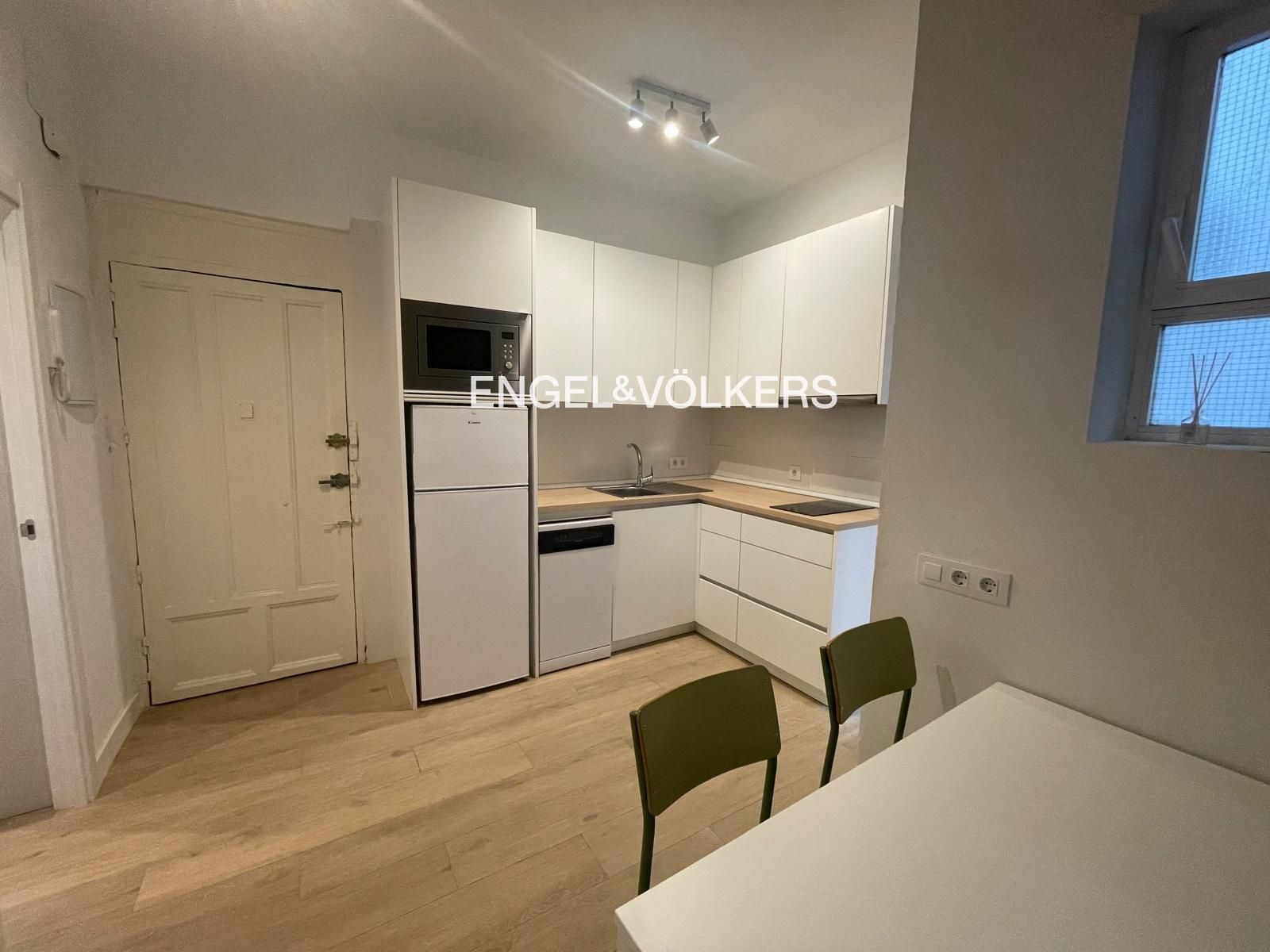 Cuina de Pis de lloguer en  Madrid Capital amb Calefacció, Moblat i Es permeten mascotes