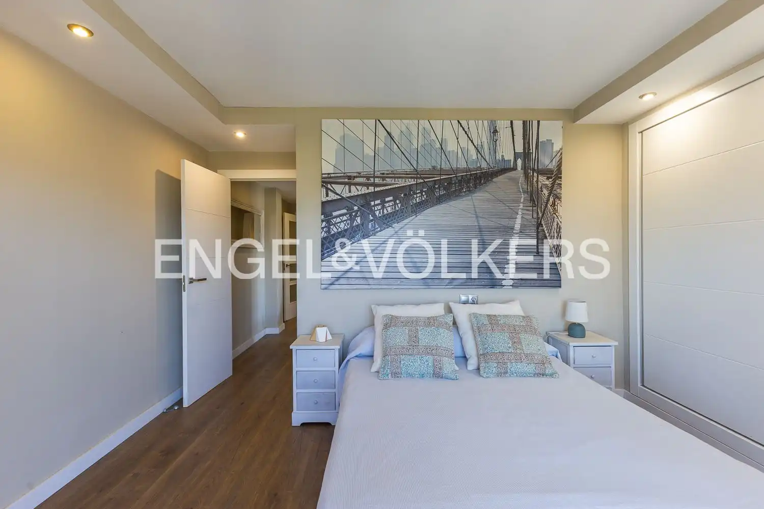 Bedroom of Flat for rent in Cullera  with Heating, Terrace and Swimming Pool