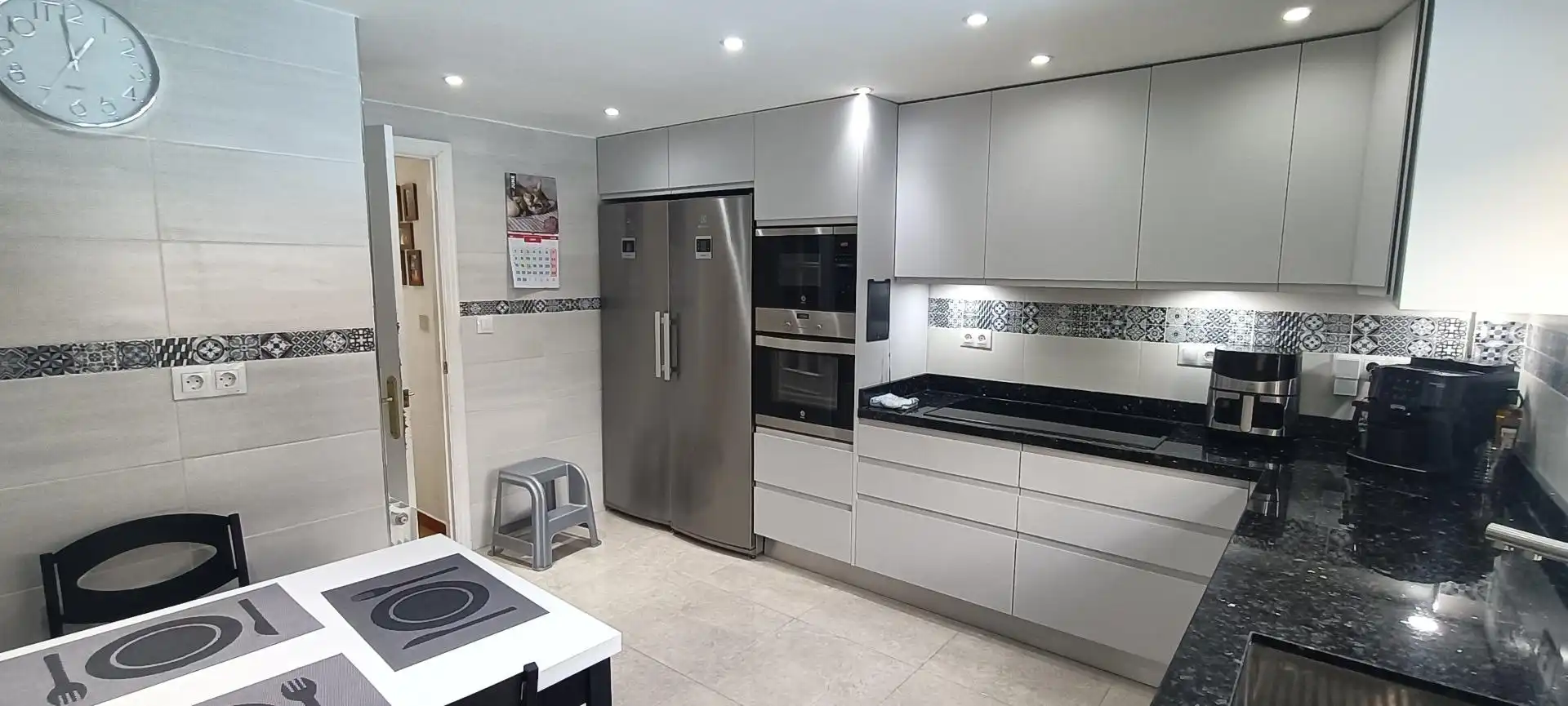 Cocina de Casa adosada en venta en La Nucia con Aire acondicionado, Calefacción y Jardín privado