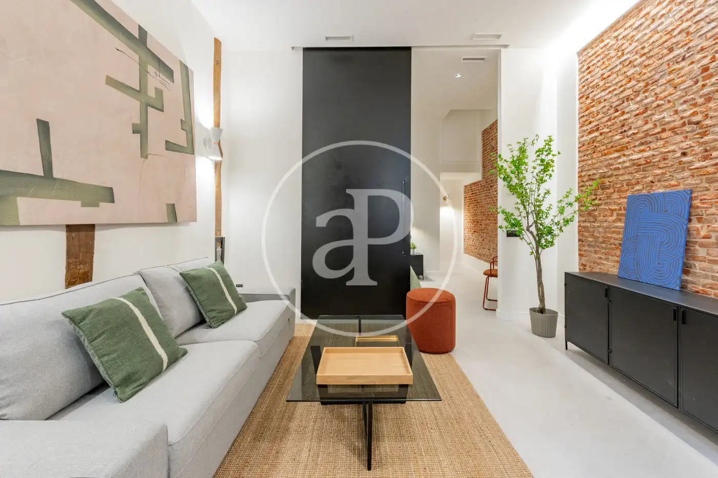 Sala d'estar de Pis en venda en Madrid amb Aire condicionat, Calefacció i Terrassa