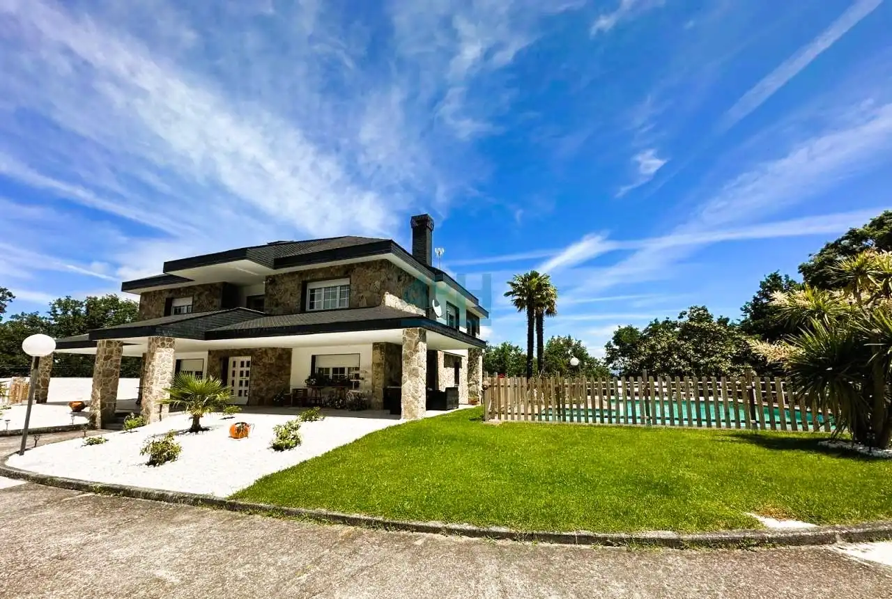 Exterior view of Houses for sale in Taboadela  with Heating, Private garden and Terrace
