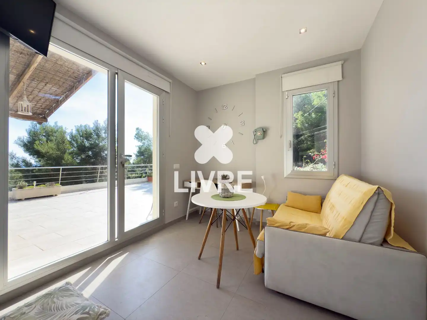 Sala de estar de Casa o chalet en venta en Cunit con Aire acondicionado, Calefacción y Piscina