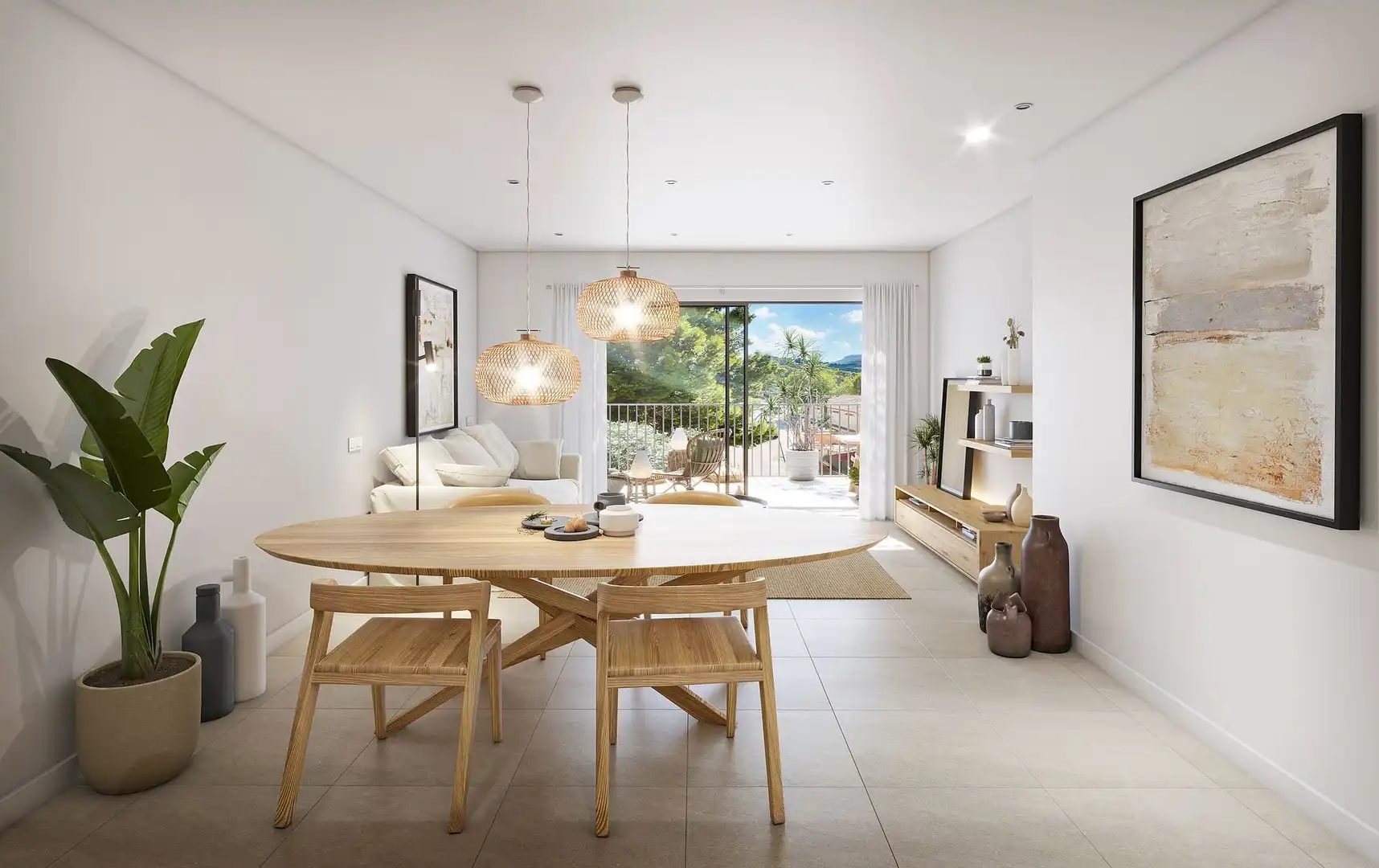 Menjador de Apartament en venda en Andratx amb Terrassa