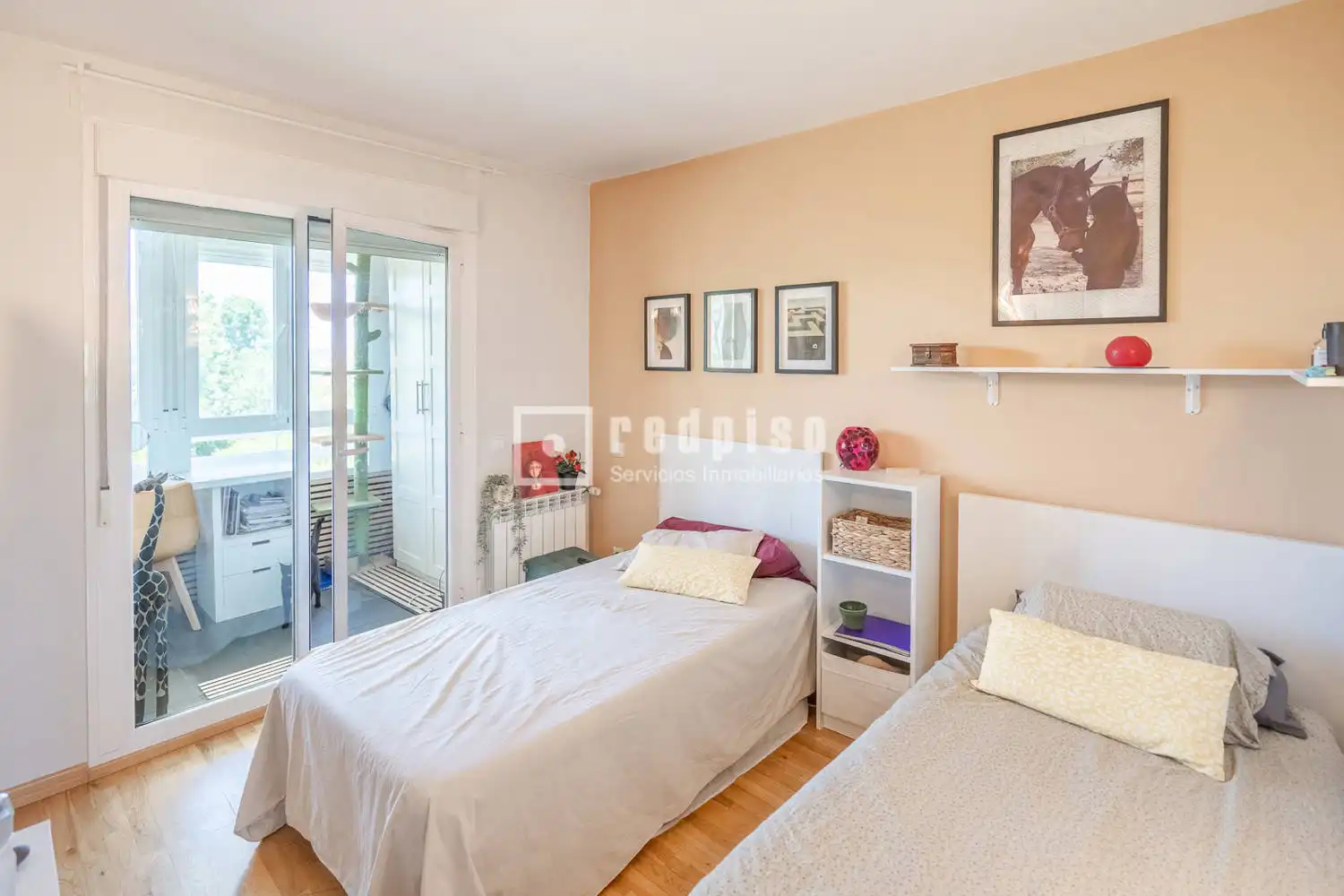 Schlafzimmer von Wohnung zum Verkauf in Arroyomolinos (Madrid) mit Klimaanlage, Heizung und Privatgarten