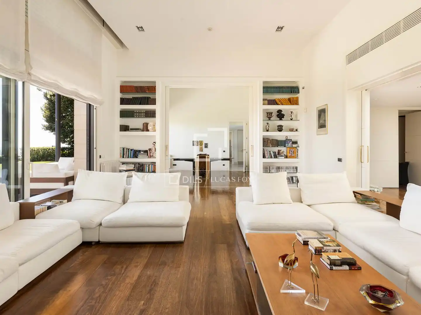 Sala de estar de Casa o chalet en venta en Sarrià - Sant Gervasi