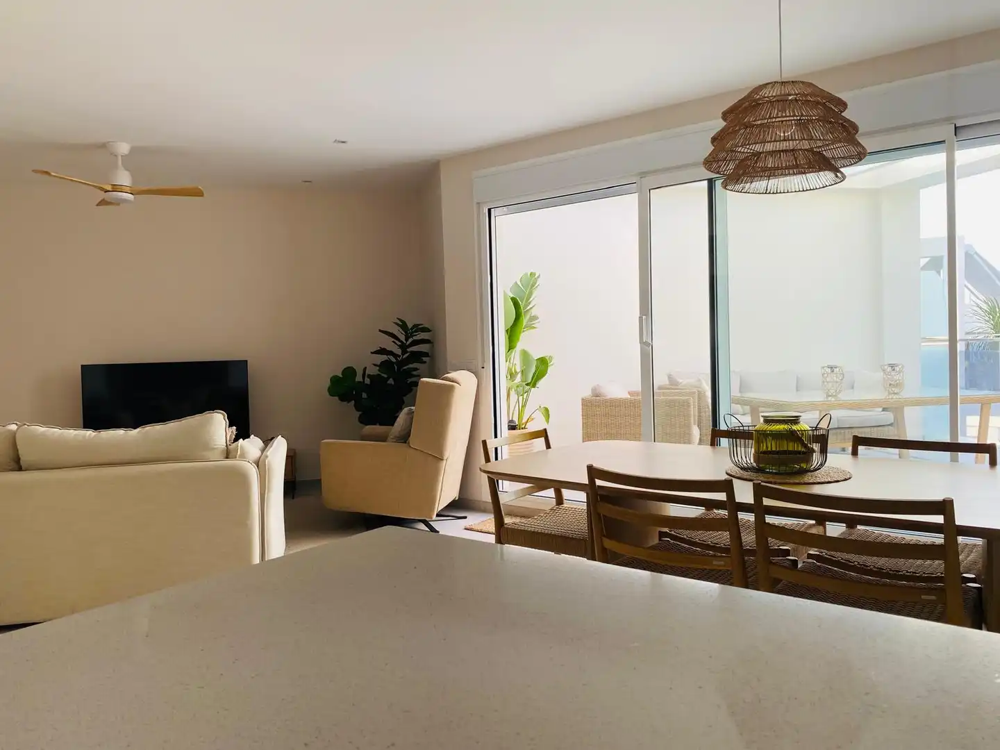 Sala de estar de Ático en venta en Vera con Aire acondicionado, Calefacción y Terraza