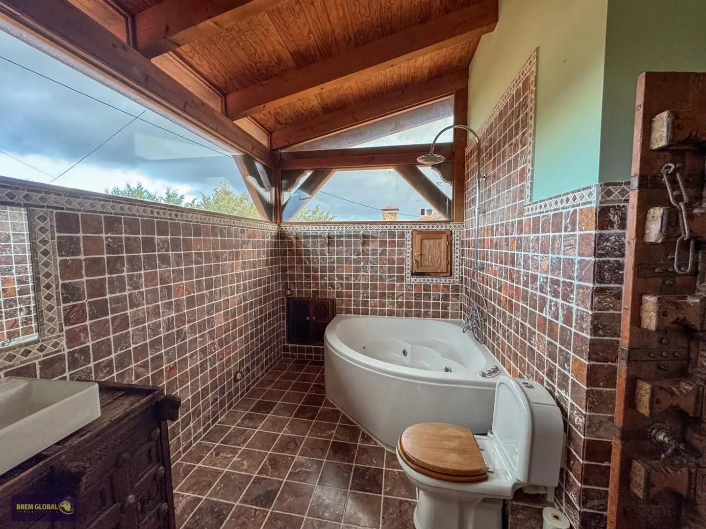 Baño de Casa o chalet en venta en El Berrueco con Calefacción, Jardín privado y Trastero